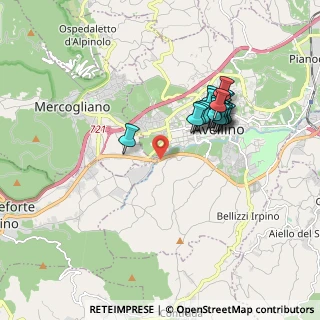 Mappa Cda Bosco dei preti;, 83100 Avellino AV, Italia (1.71833)