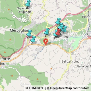 Mappa Cda Bosco dei preti;, 83100 Avellino AV, Italia (1.85636)