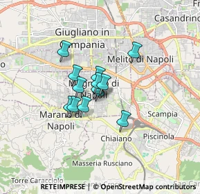 Mappa Via Ugo Foscolo, 80018 Mugnano di Napoli NA, Italia (1.04846)