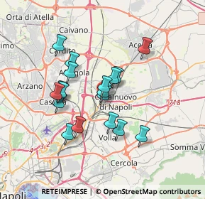 Mappa Via Ravello, 80013 Casalnuovo di Napoli NA, Italia (3.06)