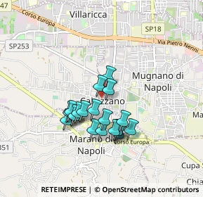 Mappa Via Armando Diaz, 80012 Calvizzano NA, Italia (0.7415)