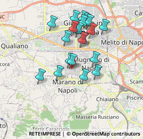 Mappa Via Armando Diaz, 80012 Calvizzano NA, Italia (1.7425)