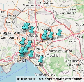 Mappa Via Gaudiosi, 80013 Casalnuovo di Napoli NA, Italia (7.026)