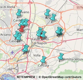 Mappa Via Gaudiosi, 80013 Casalnuovo di Napoli NA, Italia (3.96105)