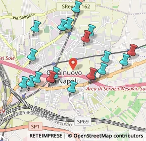 Mappa Via Gaudiosi, 80013 Casalnuovo di Napoli NA, Italia (1.072)