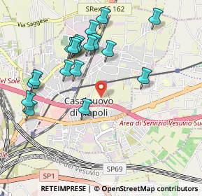 Mappa Via Gaudiosi, 80013 Casalnuovo di Napoli NA, Italia (1.11)