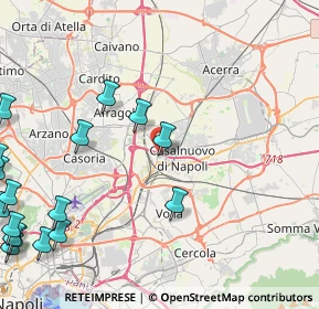 Mappa Via Napoli, 80013 Casalnuovo di Napoli NA, Italia (7.00529)