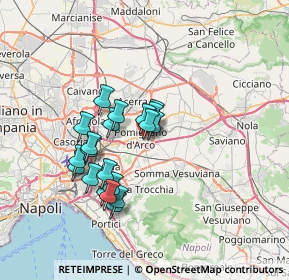 Mappa Via Trento, 80038 Pomigliano d'Arco NA, Italia (6.1155)