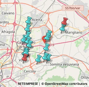 Mappa Via Trento, 80038 Pomigliano d'Arco NA, Italia (3.67737)