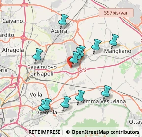 Mappa Via Trento, 80038 Pomigliano d'Arco NA, Italia (3.94833)