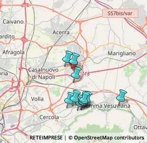 Mappa Via Trento, 80038 Pomigliano d'Arco NA, Italia (3.57818)