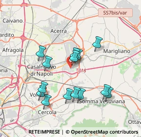 Mappa Via Trento, 80038 Pomigliano d'Arco NA, Italia (3.70571)