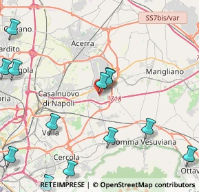 Mappa Via Trento, 80038 Pomigliano d'Arco NA, Italia (6.01769)