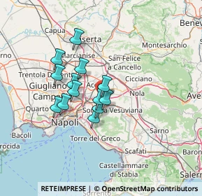 Mappa Via Trento, 80038 Pomigliano d'Arco NA, Italia (10.81)