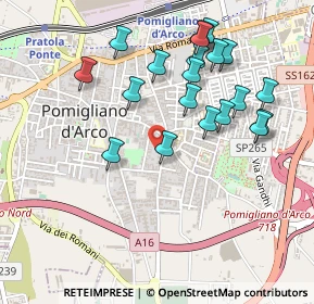 Mappa Via Trento, 80038 Pomigliano d'Arco NA, Italia (0.529)