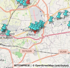Mappa Via Trento, 80038 Pomigliano d'Arco NA, Italia (2.3885)