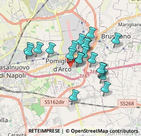 Mappa Via Trento, 80038 Pomigliano d'Arco NA, Italia (1.559)
