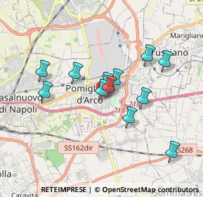 Mappa Via Trento, 80038 Pomigliano d'Arco NA, Italia (1.61917)