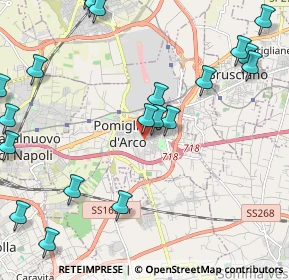 Mappa Via Trento, 80038 Pomigliano d'Arco NA, Italia (3.0385)