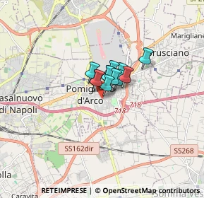 Mappa Via Trento, 80038 Pomigliano d'Arco NA, Italia (0.69083)