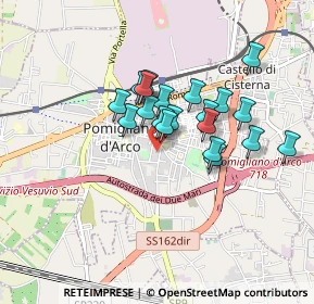 Mappa Via Trento, 80038 Pomigliano d'Arco NA, Italia (0.715)