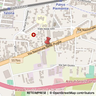 Mappa Via nazionale delle puglie 90, 80038 Pomigliano d'Arco, Napoli (Campania)