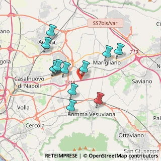 Mappa A16 Napoli - Canosa, 80031 Somma Vesuviana NA, Italia (3.49083)