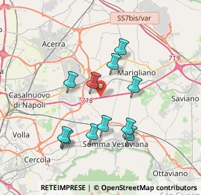 Mappa A16 Napoli - Canosa, 80031 Brusciano NA, Italia (3.48273)