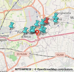 Mappa Via Fermi, 80038 Pomigliano d'Arco NA, Italia (1.33692)