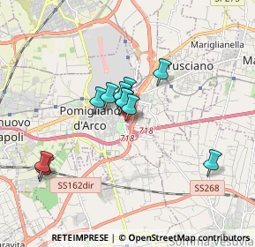 Mappa Via Fermi, 80038 Pomigliano d'Arco NA, Italia (1.41273)