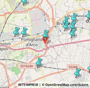 Mappa Via Fermi, 80038 Pomigliano d'Arco NA, Italia (3.06857)