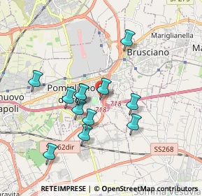 Mappa Via Fermi, 80038 Pomigliano d'Arco NA, Italia (1.72)