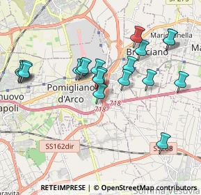 Mappa Via Fermi, 80038 Pomigliano d'Arco NA, Italia (2.046)