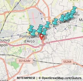 Mappa Via Fermi, 80038 Pomigliano d'Arco NA, Italia (1.9125)