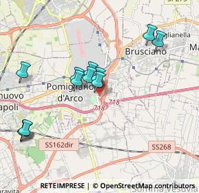 Mappa Via Fermi, 80038 Pomigliano d'Arco NA, Italia (2.06667)