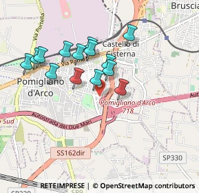 Mappa Via Fermi, 80038 Pomigliano d'Arco NA, Italia (0.875)
