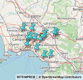 Mappa Via Fermi, 80038 Pomigliano d'Arco NA, Italia (10.01714)