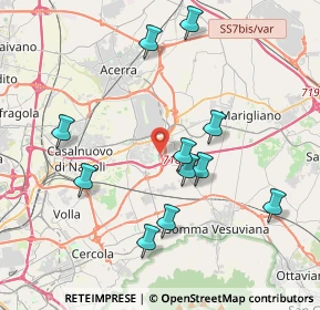 Mappa Via Fermi, 80038 Pomigliano d'Arco NA, Italia (4.22455)