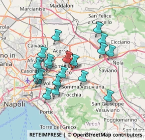 Mappa Via Carlo Alberto dalla Chiesa, 80038 Pomigliano d'Arco NA, Italia (7.057)