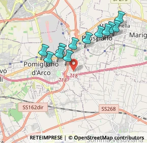 Mappa Via Carlo Alberto dalla Chiesa, 80038 Pomigliano d'Arco NA, Italia (1.87417)