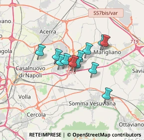 Mappa Via Carlo Alberto dalla Chiesa, 80038 Pomigliano d'Arco NA, Italia (2.34083)