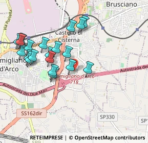 Mappa Via Carlo Alberto dalla Chiesa, 80038 Pomigliano d'Arco NA, Italia (1.0435)