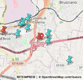 Mappa Via Carlo Alberto dalla Chiesa, 80038 Pomigliano d'Arco NA, Italia (1.05727)