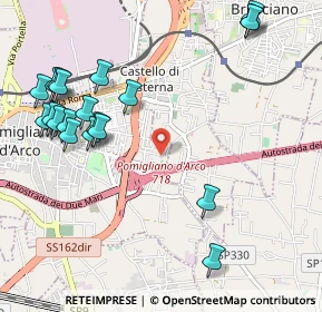Mappa Via Carlo Alberto dalla Chiesa, 80038 Pomigliano d'Arco NA, Italia (1.3735)