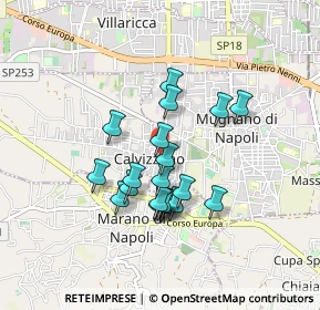 Mappa Corso Italia, 80012 Calvizzano NA, Italia (0.7605)