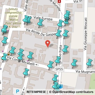 Mappa Corso Italia, 80012 Calvizzano NA, Italia (0.09615)
