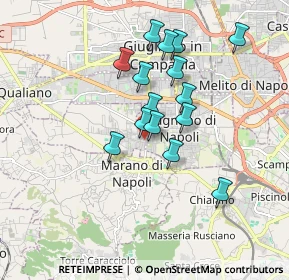 Mappa Corso Italia, 80012 Calvizzano NA, Italia (1.604)