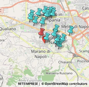 Mappa Corso Italia, 80012 Calvizzano NA, Italia (1.7965)