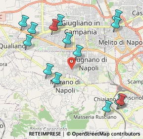 Mappa Corso Italia, 80012 Calvizzano NA, Italia (2.61429)