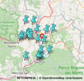 Mappa Via San Gregorio, 83042 Atripalda AV, Italia (6.2955)